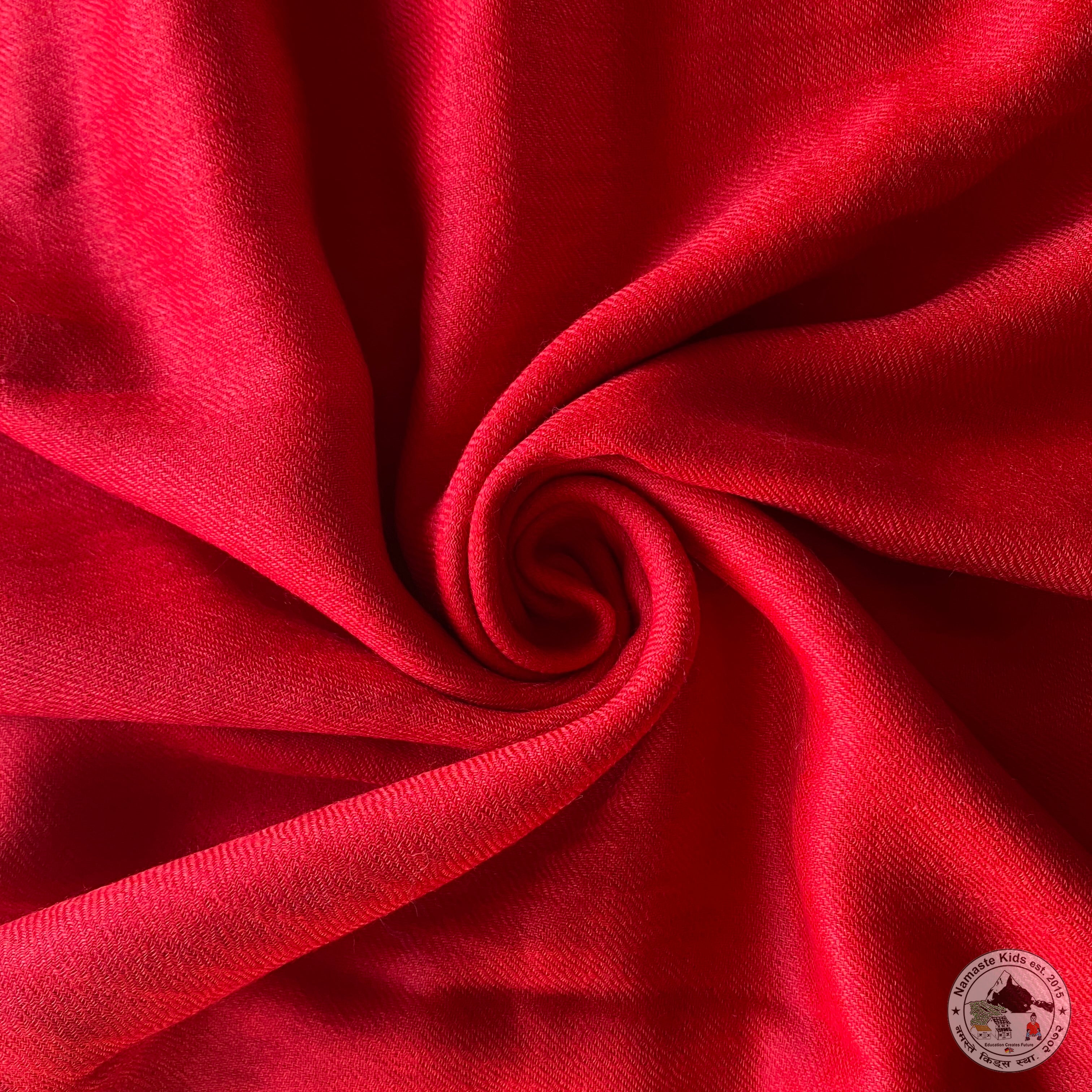 Kaschmirschal "Cho Oyu" – 100 % Kaschmir, handgewebt in Nepal