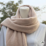 Schal "Nauthar" (नौथर) – Beige, handgewebt