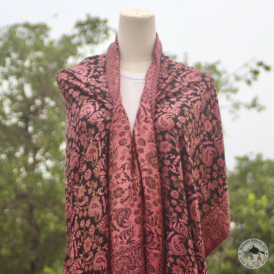 Pashmina Schal "Gulaviya" (गुलाविया) - Namaste Kids Help Shop