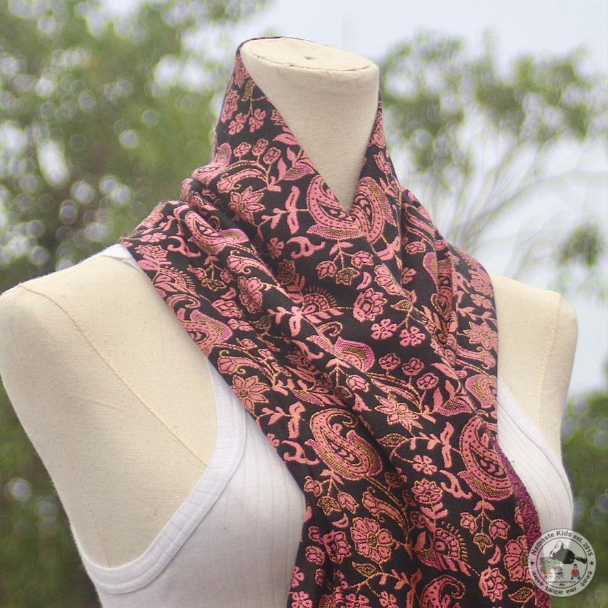 Pashmina Schal "Gulaviya" (गुलाविया) - Namaste Kids Help Shop