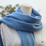 Schal "Pachok" (पाचोक) – Blau, handgewebt