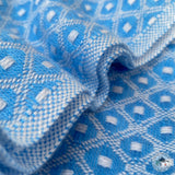 Schal "Baral" (बराल) – Blau, handgewebt
