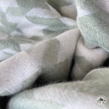 Schal "Muna" (मुना) – Grün, handgewebt
