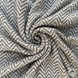 Schal "Dhading" (धादिङ) – Grau, handgewebt