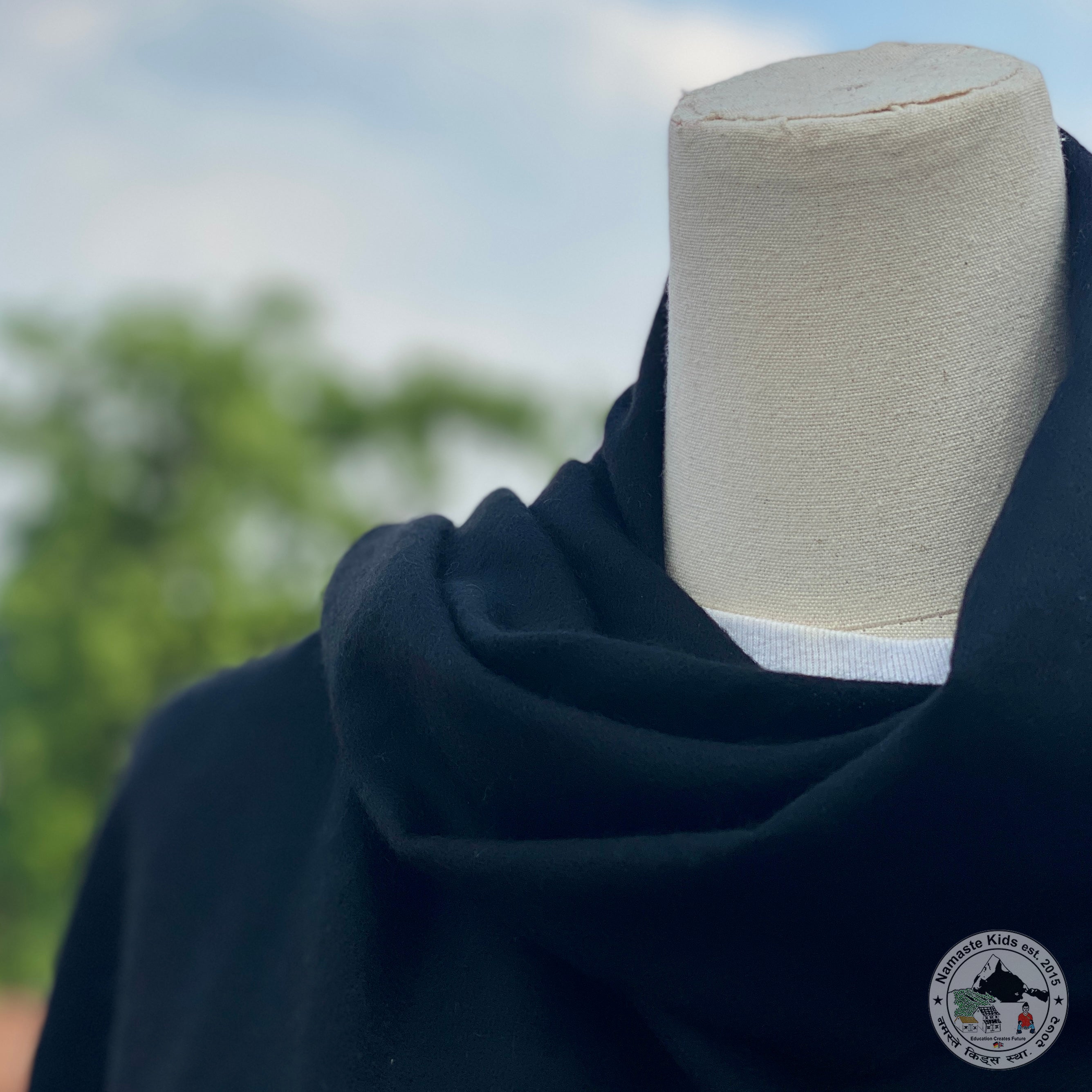Kaschmirschal "Dolpo" – 100 % Kaschmir, handgewebt in Nepal