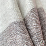 Schal "Kafal" – Beige, handgewebt