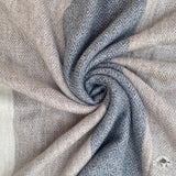 Schal "Kafal" – Beige, handgewebt