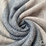 Schal "Kafal" – Beige, handgewebt
