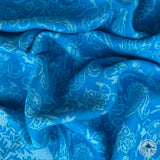 Schal "Aapchaur" (आँपचौर) – Blau, handgewebt