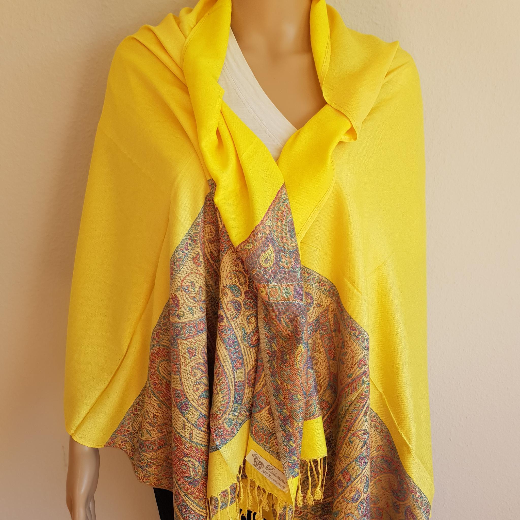 Pashmina Schal "Sukhipur"(सुखीपुर) - Namaste Kids Help Shop