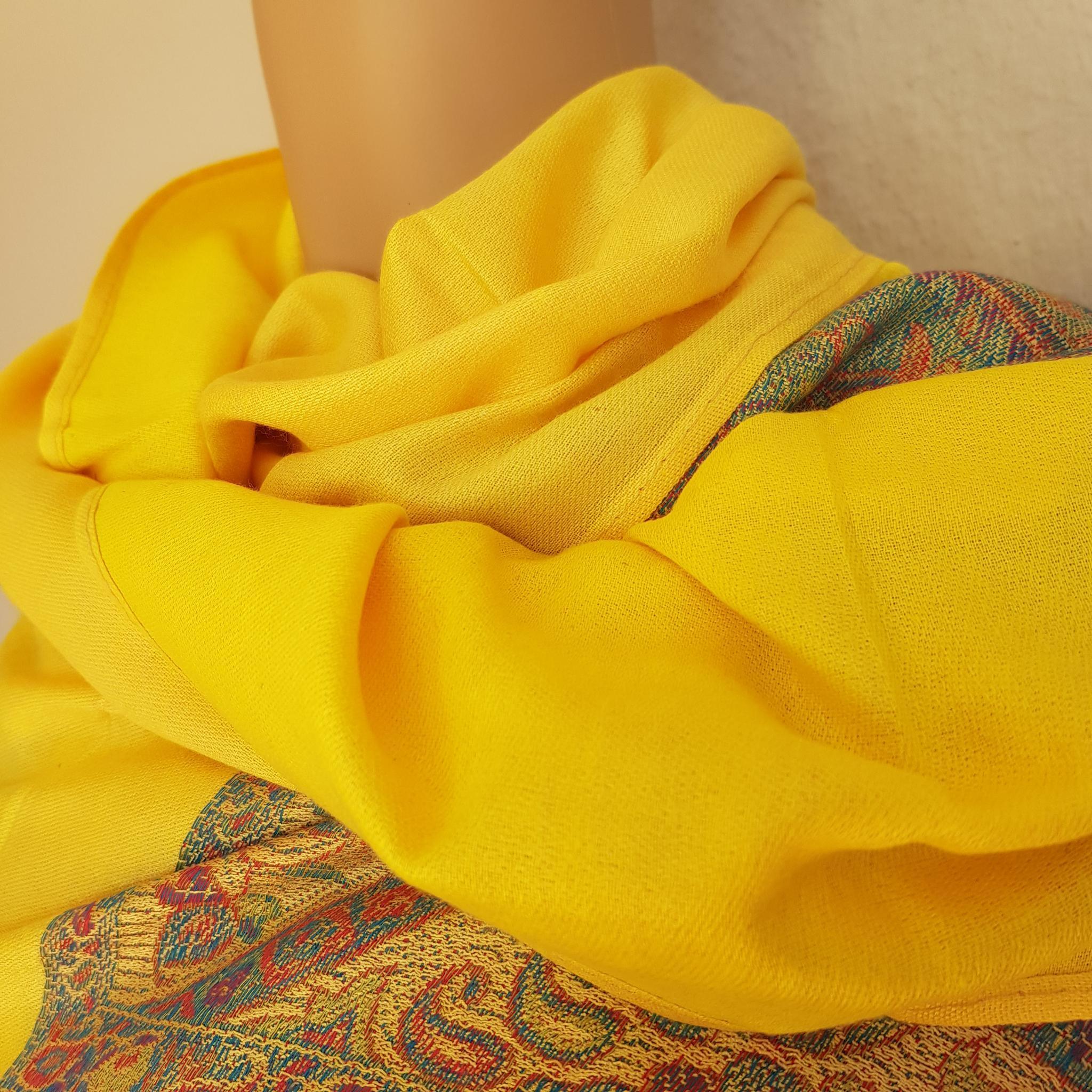 Pashmina Schal "Sukhipur"(सुखीपुर) - Namaste Kids Help Shop