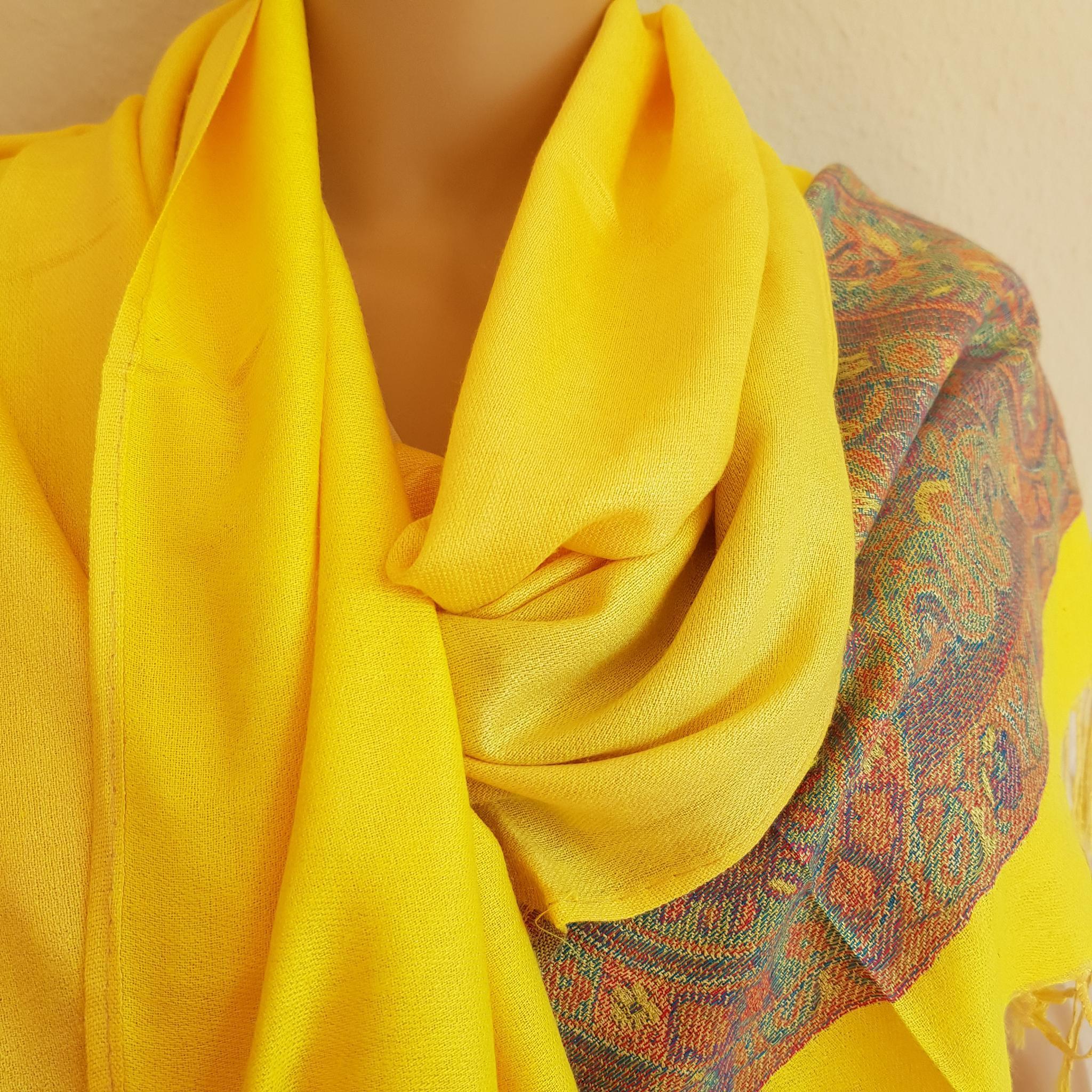 Pashmina Schal "Sukhipur"(सुखीपुर) - Namaste Kids Help Shop