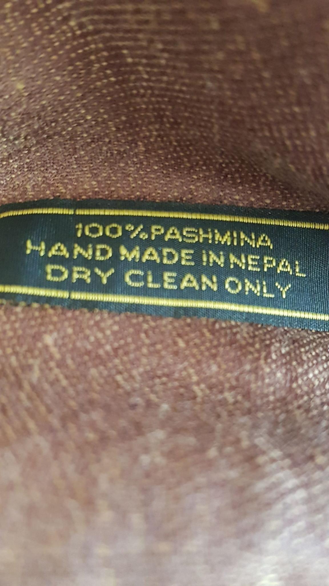 Pashmina Schal "Kathmandu" (काठमाडौं) - Namaste Kids Help Shop