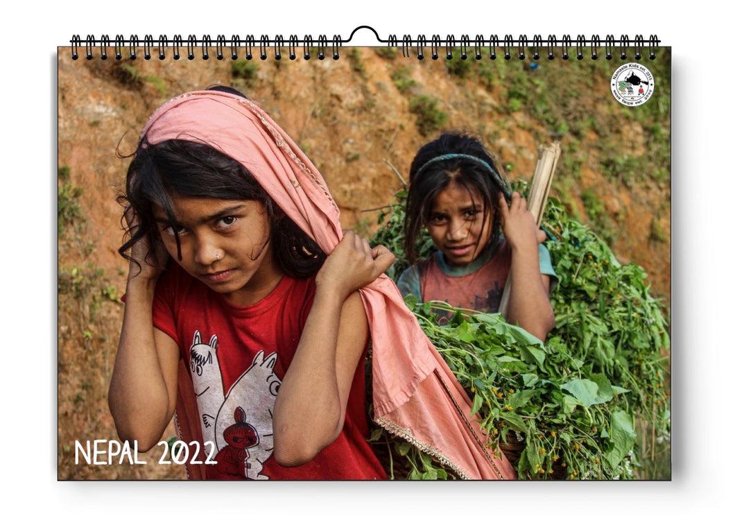 Wandkalender (A3) Nepal 2022