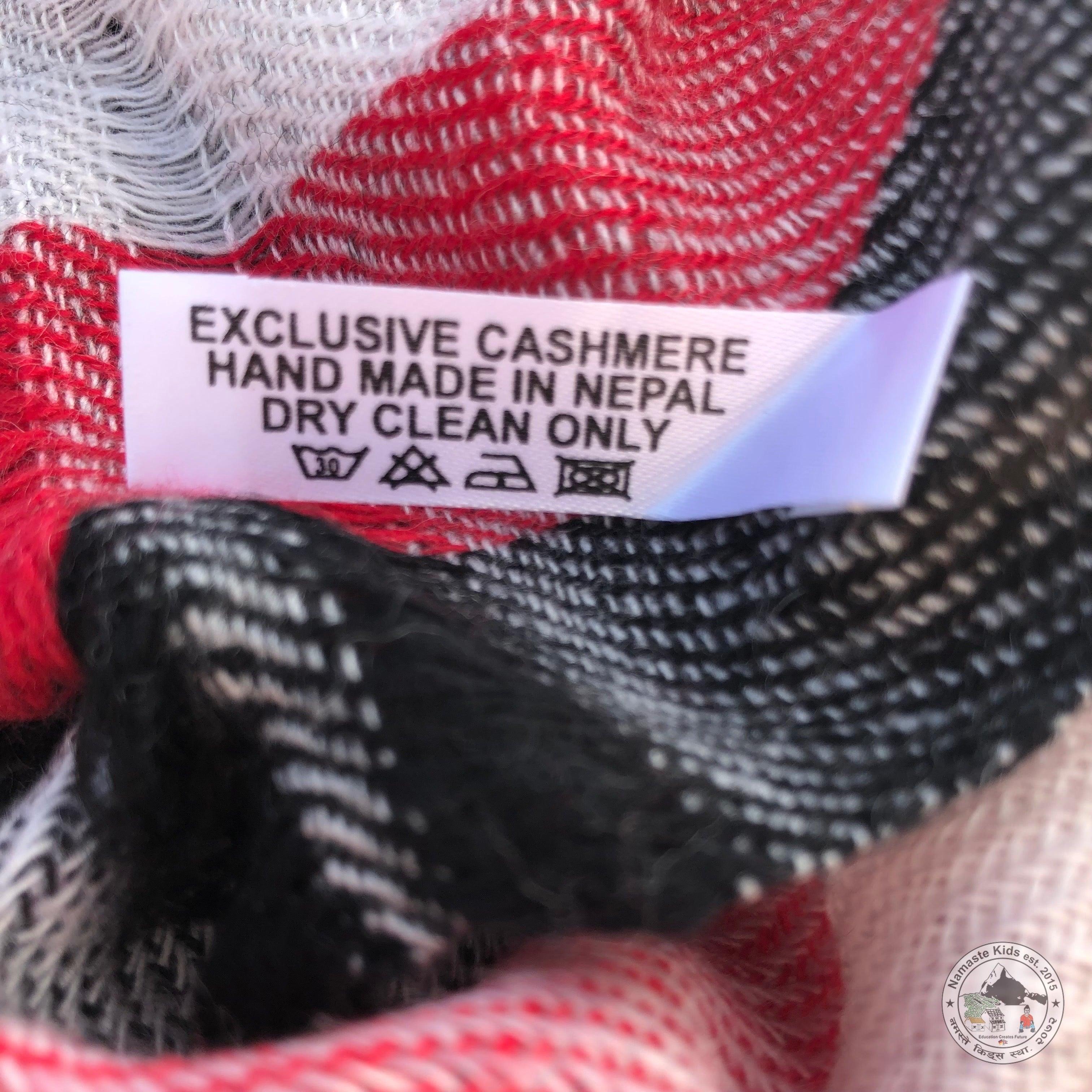 Kaschmir Schal "Ashigram" (असिग्राम) - Namaste Kids Help Shop
