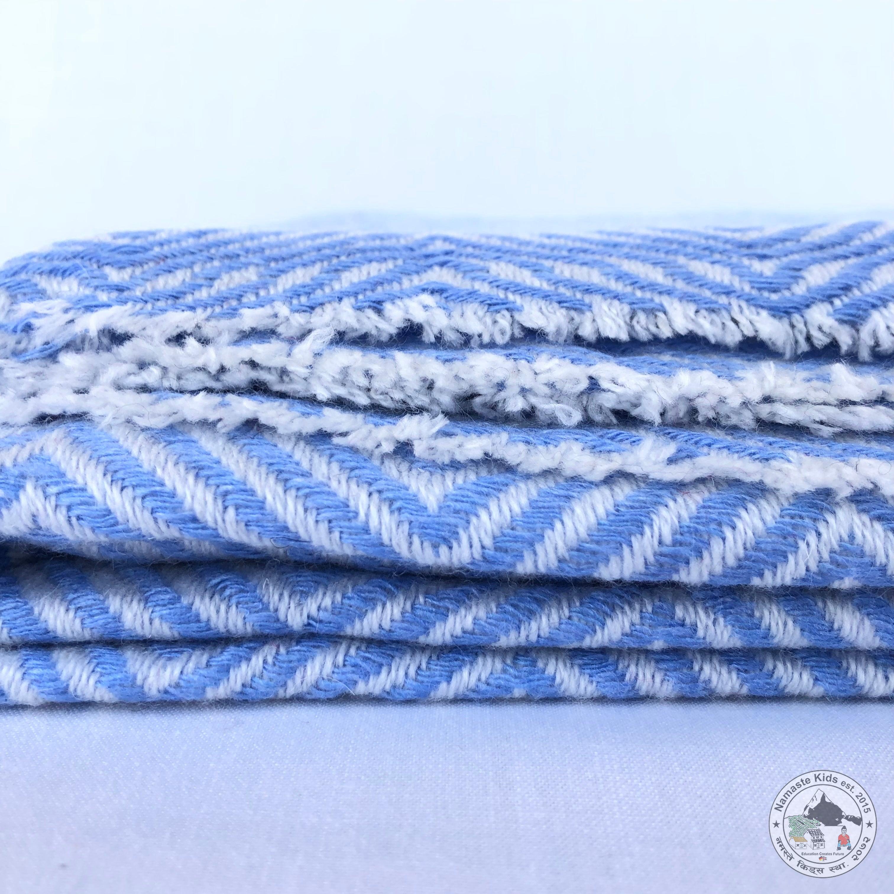 Kaschmir Decke "Nuptse" (नुबचे) - Namaste Kids Help Shop