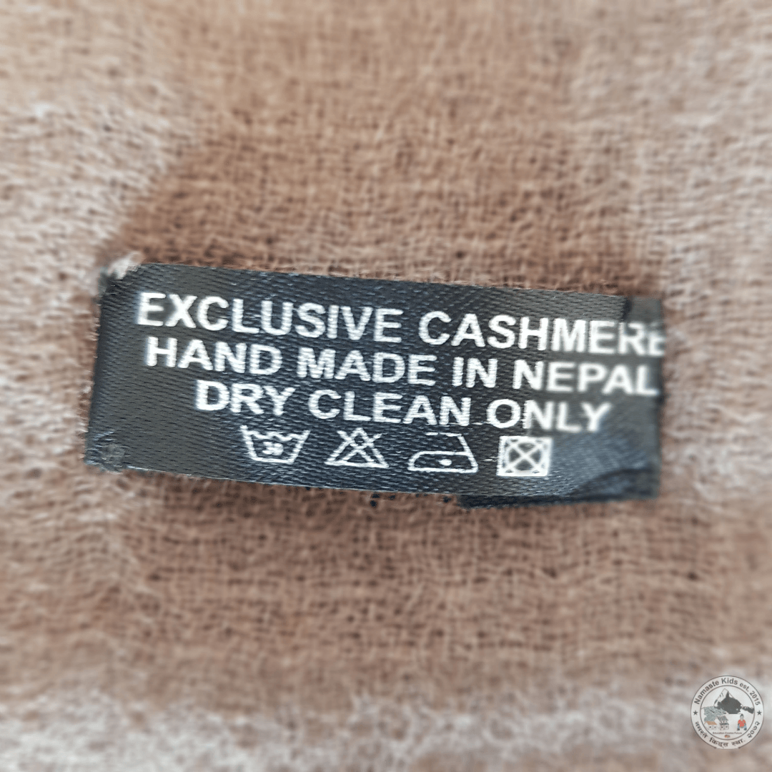 Kaschmir Schal "Jhapa" (झापा) - Namaste Kids Help Shop